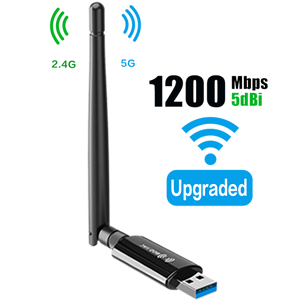 1200mbps antennas 5dbi 11ac adapters mac10