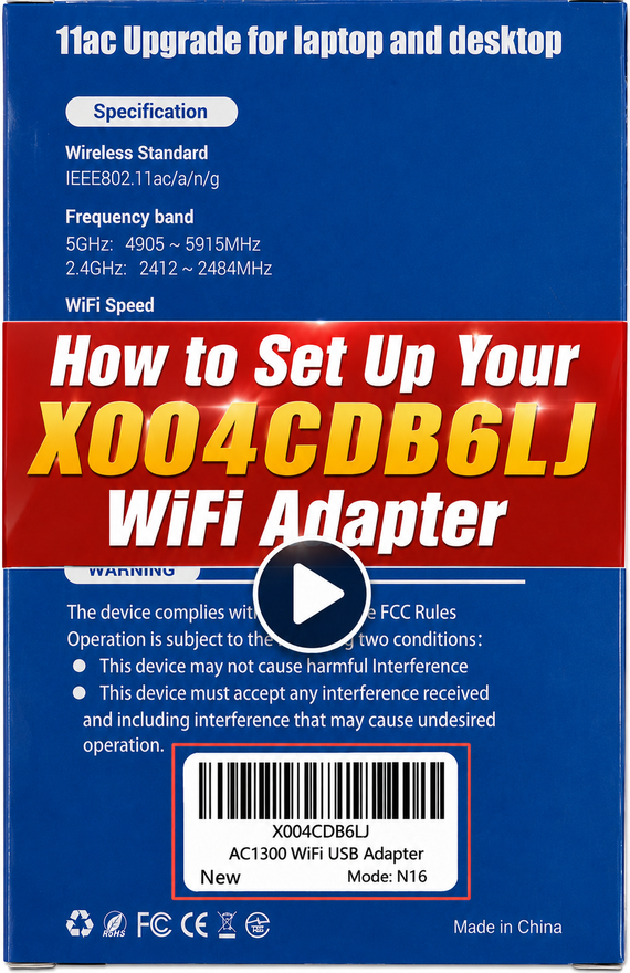 AC1300 Installation video (X004CDB6LJ) 
